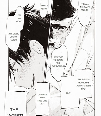 [Henachoko Pinkies] Niisan ga kaze o hikimashita. – Osomatsu-san dj [Eng] – Gay Manga sex 21