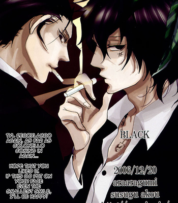 [AraAraGumi] Katekyo Hitman Reborn! dj – Black [Eng] – Gay Manga sex 22