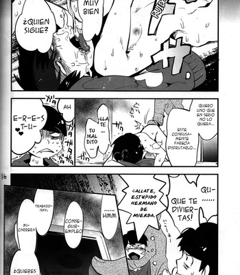 [Assault Machine Gun (Tellmin’)] If you have no money, then pay with your body! – Osomatsu-san dj [Esp] – Gay Manga sex 18
