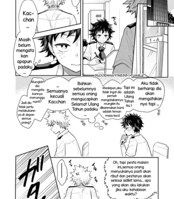[bb (Ume)] I wish you a happy birthday – Boku no Hero Academia dj [Indonesia] – Gay Manga sex 3