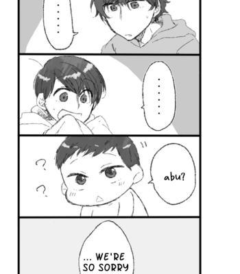 [天河] my brother is getting smaller! – Osomatsu-san dj [Eng] – Gay Manga sex 4