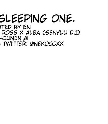 Gay Manga - [Nekocoxx] The Sleeping One – Senyuu dj [Eng] – Gay Manga