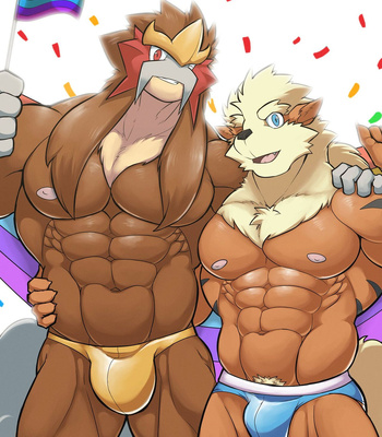 [Shinobiya] Arcanine Windy Sex Modeler – Pokémon dj [Eng] – Gay Manga sex 107