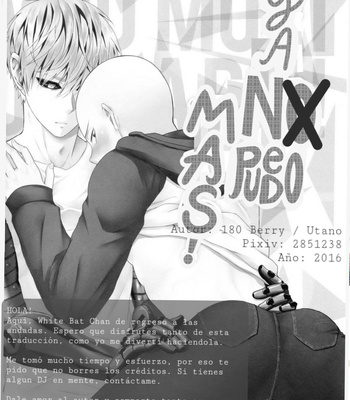 [180Berry] One Punch Man dj – Mou muridakara! [Esp] – Gay Manga sex 2