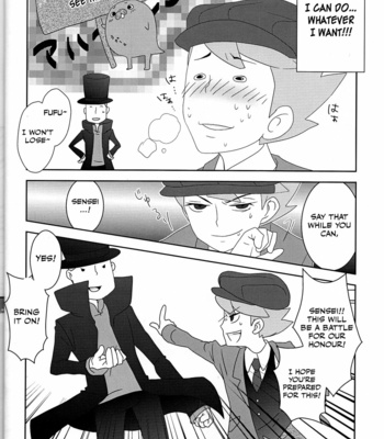 [Freeplay (Reina, Yashiyo)] Barairo seishun teiden-ki – Professor Layton dj [Eng] – Gay Manga sex 7