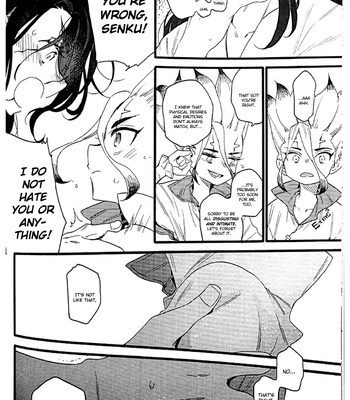 [Kosuzu] A distance that doesn’t require tiptoeing – Dr. Stone dj [Eng] – Gay Manga sex 9