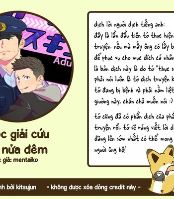 [Mentaiko (Itto)] Midnight Rescue [Vietnamese] – Gay Manga sex 62