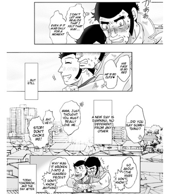 [Obu] For You, I’d Die – Lupin the Third dj [Eng] – Gay Manga sex 36