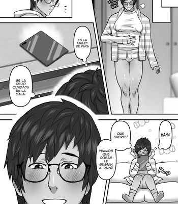 [Onoko Ya Honpo (Kamiwo Akira)] Watching Porn Videos Alone with my Dad – COMO VER VIDEOS PORNO A SOLAS CON MI PAPA [Spa] – Gay Manga sex 4
