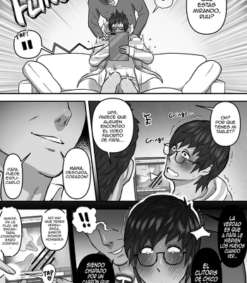 [Onoko Ya Honpo (Kamiwo Akira)] Watching Porn Videos Alone with my Dad – COMO VER VIDEOS PORNO A SOLAS CON MI PAPA [Spa] – Gay Manga sex 7