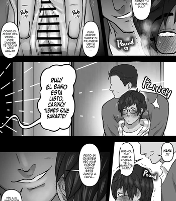 [Onoko Ya Honpo (Kamiwo Akira)] Watching Porn Videos Alone with my Dad – COMO VER VIDEOS PORNO A SOLAS CON MI PAPA [Spa] – Gay Manga sex 10
