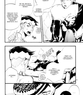 [SUZUKI Tsuta] He Don’t Love Me – JoJo’s Bizarre Adventure dj [Spanish] {Las shippers de duwang} – Gay Manga sex 11