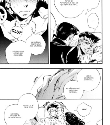[SUZUKI Tsuta] He Don’t Love Me – JoJo’s Bizarre Adventure dj [Spanish] {Las shippers de duwang} – Gay Manga sex 28