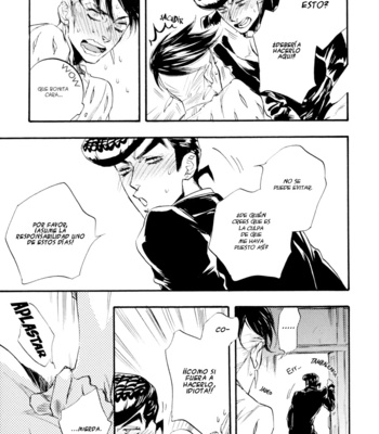 [SUZUKI Tsuta] He Don’t Love Me – JoJo’s Bizarre Adventure dj [Spanish] {Las shippers de duwang} – Gay Manga sex 38