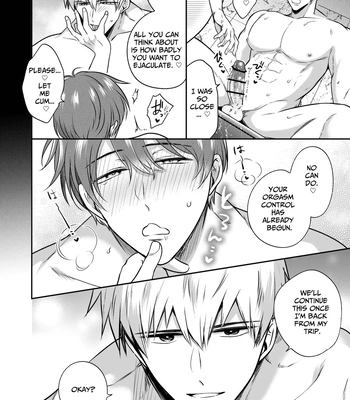 [Sumeshiya-san (Sumeshi)] Ryman LoveHo Danshikai EROS -Dekiai-kei Kouhai Kareshi ni Yoru Jirasare Nou Iki Genkai Ecchi- | Office Worker’s Love Hotel 7 Guys’ Night EROS – Teased and Braingasmed By My Adoring Kouhai [Eng] – Gay Manga sex 15