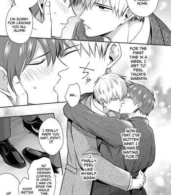[Sumeshiya-san (Sumeshi)] Ryman LoveHo Danshikai EROS -Dekiai-kei Kouhai Kareshi ni Yoru Jirasare Nou Iki Genkai Ecchi- | Office Worker’s Love Hotel 7 Guys’ Night EROS – Teased and Braingasmed By My Adoring Kouhai [Eng] – Gay Manga sex 32