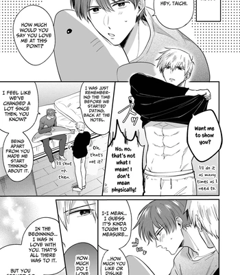 [Sumeshiya-san (Sumeshi)] Ryman LoveHo Danshikai EROS -Dekiai-kei Kouhai Kareshi ni Yoru Jirasare Nou Iki Genkai Ecchi- | Office Worker’s Love Hotel 7 Guys’ Night EROS – Teased and Braingasmed By My Adoring Kouhai [Eng] – Gay Manga sex 54