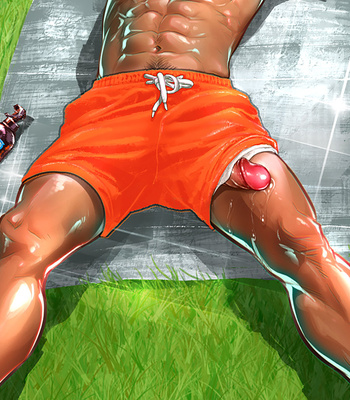 [ArtisticJinsky] Tanning In The Park – Gay Manga sex 6