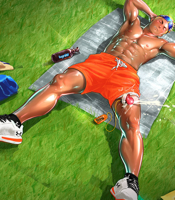 [ArtisticJinsky] Tanning In The Park – Gay Manga sex 10
