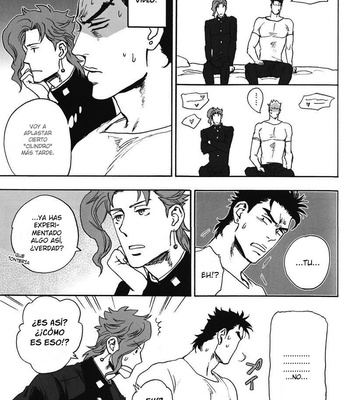 [No.28/ Tetsuo] Stardust HighSchool – Jojo’s Bizarre Adventure dj [Español] – Gay Manga sex 36