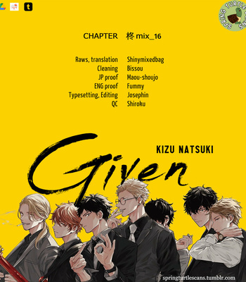 [KIZU Natsuki] Given – Vol.08 [Eng] (update c.47) – Gay Manga sex 93