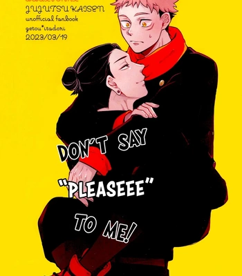 Gay Manga - [Larva (Nayo)] Don’t say “Pleaseee” to me! – Jujutsu Kaisen dj [Eng] – Gay Manga