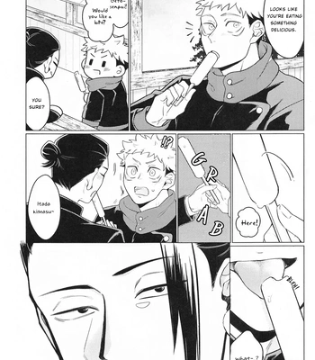 [Larva (Nayo)] Don’t say “Pleaseee” to me! – Jujutsu Kaisen dj [Eng] – Gay Manga sex 4
