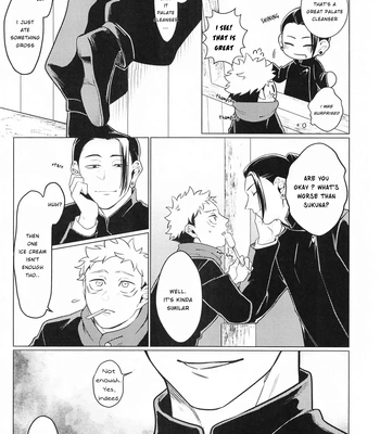 [Larva (Nayo)] Don’t say “Pleaseee” to me! – Jujutsu Kaisen dj [Eng] – Gay Manga sex 5