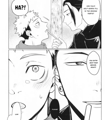 [Larva (Nayo)] Don’t say “Pleaseee” to me! – Jujutsu Kaisen dj [Eng] – Gay Manga sex 6