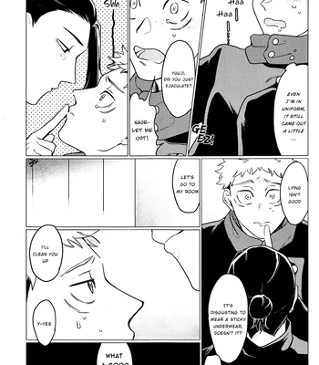 [Larva (Nayo)] Don’t say “Pleaseee” to me! – Jujutsu Kaisen dj [Eng] – Gay Manga sex 12