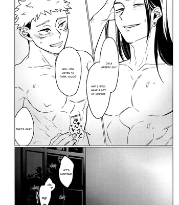 [Larva (Nayo)] Don’t say “Pleaseee” to me! – Jujutsu Kaisen dj [Eng] – Gay Manga sex 28