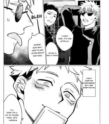 [Larva (Nayo)] Don’t say “Pleaseee” to me! – Jujutsu Kaisen dj [Eng] – Gay Manga sex 31