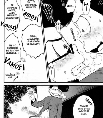 [H2CO3/ Tansan] Osomatsu-san dj – Sore ga yūjōdarou [Spanish] – Gay Manga sex 12