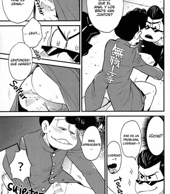 [H2CO3/ Tansan] Osomatsu-san dj – Sore ga yūjōdarou [Spanish] – Gay Manga sex 15