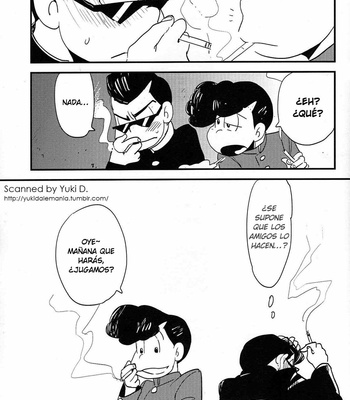 [H2CO3/ Tansan] Osomatsu-san dj – Sore ga yūjōdarou [Spanish] – Gay Manga sex 21