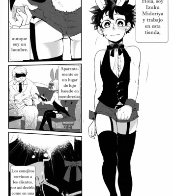 [Nasuo] A los caballeros les gustan los conejos – Boku no Hero Academia dj [Esp] – Gay Manga sex 6