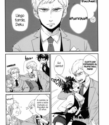 [Nasuo] A los caballeros les gustan los conejos – Boku no Hero Academia dj [Esp] – Gay Manga sex 8