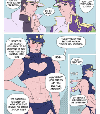 [Vintaro] Double dolpin – Jojo’s Bizarre adventure dj [Eng] – Gay Manga sex 13