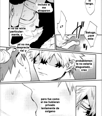 [Fuzainoyamada (Fuzai Yumoto)] Secreto (Himitsu) – Boku no Hero Academia dj [Esp] – Gay Manga sex 14
