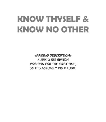 [MOX] Know Thyself and Know No Other – Hypnosis Mic dj [Eng] – Gay Manga sex 2