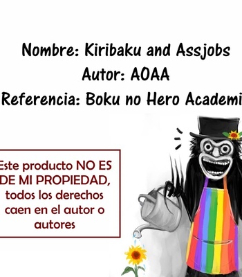 [AOAA] Kiribaku and Assjobs – Boku no Hero Academia dj [Esp] – Gay Manga thumbnail 001