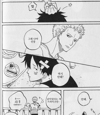 [Gekirin Syaku] 灼 (The best best) – One Piece dj [KR] – Gay Manga sex 9