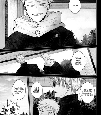 [Todome/ Syake] Kyoushiki, no ryouri ni te – Jujutsu Kaisen dj [Eng] – Gay Manga sex 16