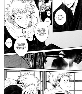 [Todome/ Syake] Kyoushiki, no ryouri ni te – Jujutsu Kaisen dj [Eng] – Gay Manga sex 25