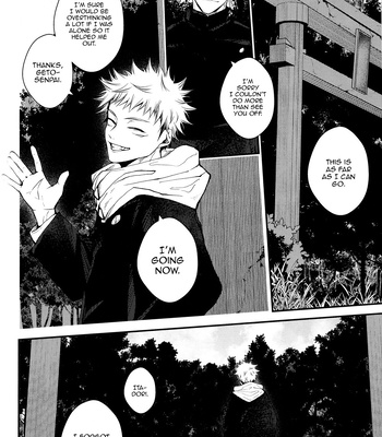 [Todome/ Syake] Kyoushiki, no ryouri ni te – Jujutsu Kaisen dj [Eng] – Gay Manga sex 3
