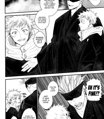 [Todome/ Syake] Kyoushiki, no ryouri ni te – Jujutsu Kaisen dj [Eng] – Gay Manga sex 38