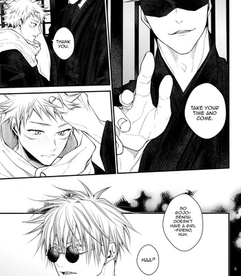 [Todome/ Syake] Kyoushiki, no ryouri ni te – Jujutsu Kaisen dj [Eng] – Gay Manga sex 39