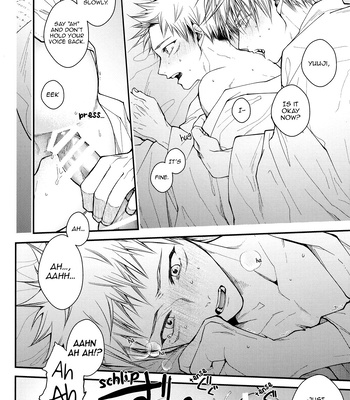 [Todome/ Syake] Kyoushiki, no ryouri ni te – Jujutsu Kaisen dj [Eng] – Gay Manga sex 48