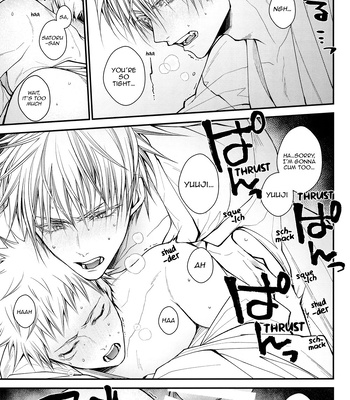 [Todome/ Syake] Kyoushiki, no ryouri ni te – Jujutsu Kaisen dj [Eng] – Gay Manga sex 51