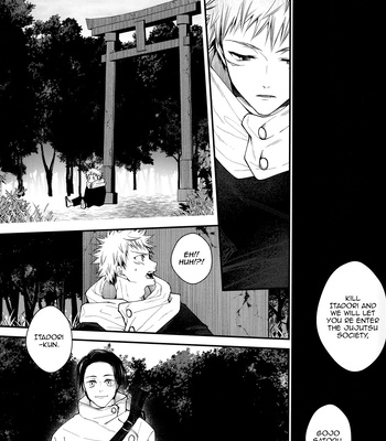 [Todome/ Syake] Kyoushiki, no ryouri ni te – Jujutsu Kaisen dj [Eng] – Gay Manga sex 59